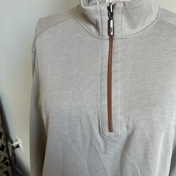 Tommy Bahama Quarter Zip Sweatshirt - Picture 3 of 9